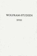 Cover of: Wolfram-Studien. by herausgegeben von Wolfgang Haubrichs, Eckart C. Lutz, Klaus Ridder.