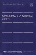 Cover of: Non-metallic Mineral Ores: Proceedings of the 27th International Geological Congress -- Invited Papers (Non-Metallic Mineral Ores)