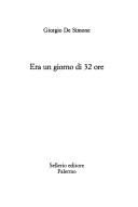 Cover of: Era un giorno di 32 ore