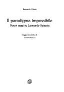 Cover of: Il paradigma impossibile: nuovi saggi su Leonardo Sciascia