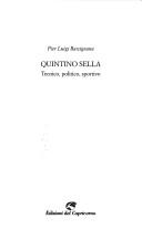 Cover of: Quintino Sella: tecnico, politico, sportivo