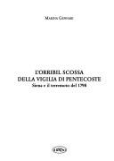 Cover of: L' orribil scossa della vigilia di Pentecoste: Siena e il terremoto del 1798