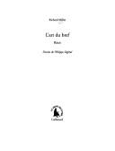 Cover of: L' art du bref: récit