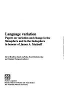 Cover of: Language variation by Suzanne Kite, Suzanne Kite