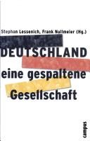 Cover of: Deutschland, eine gespaltene Gesellschaft