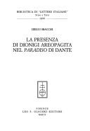 Cover of: La presenza di Dionigi Areopagita nel Paradiso di Dante