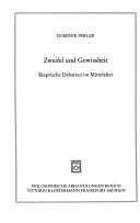 Cover of: Zweifel und Gewissheit: skeptische Debatten im Mittelalter