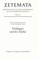 Cover of: Heidegger und die Antike
