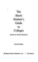 Cover of: Black Students GT C by Barry Beckham