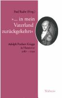Cover of: In mein Vaterland zur uckgekehrt: Adolph Freiherr Knigge in Hannover 1787 - 1790