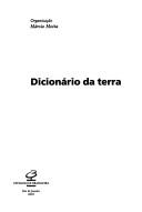 Cover of: Dicionário da terra