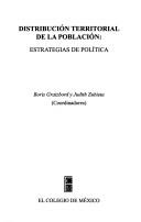 Cover of: Distribución territorial de la población: estrategias de política