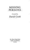 Cover of: Missing Persons: A Novel (An Alison Press Book)