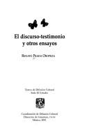 Cover of: El discurso-testimonio y otros ensayos by Renato Prada Oropeza