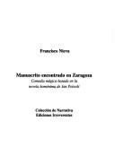 Manuscrito encontrado en Zaragoza by Francisco Nieva