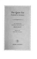 Cover of: The Quiet ear by an anthology compiled by Brian Grant / preface by Margaret Drabble
