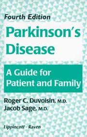 Cover of: Parkinson's disease by Duvoisin, Roger C., Duvoisin, Roger C.