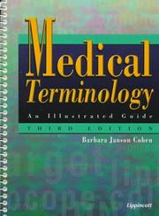 Cover of: Medical terminology by Barbara J. Cohen
