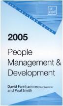 Cover of: People management and development by David Farnham