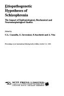 Cover of: Etiopathogenetic Hypotheses of Schizophrenia