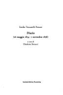 Diario, 16 maggio 1854-1 novembre 1858 by Emilia Peruzzi