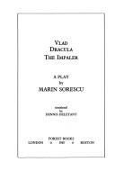 Cover of: Vlad Dracula, the impaler by Marin Sorescu