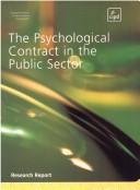 Cover of: psychological contract in the public sector | David E. Guest