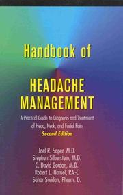Cover of: Handbook of Headache Management | Joel R. Saper