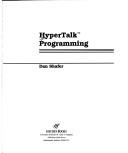 Cover of: HyperTalk programming: [includes version 1.1]