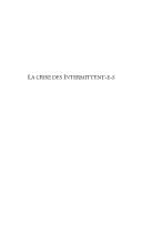 Cover of: La crise des intermittent-e-s by Kalliopi Papadoupoulos