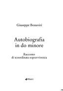Autobiografia in do minore by Giuseppe Bonaviri