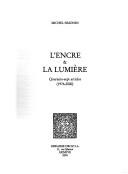 Cover of: L' encre & la lumière by Michel Simonin