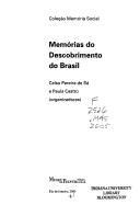 Cover of: Memórias do descobrimento do Brasil by Celso Pereira de Sá e Paula Castro, organizadores.