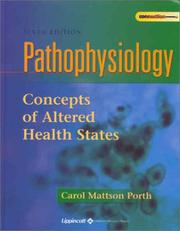 Cover of: Pathophysiology: Concepts in Altered Health States