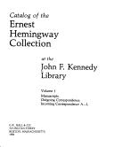 Cover of: Ernest Hemingway | John F. Kennedy Library.