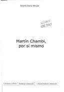 Martín Chambi, por sí mismo by Andrés Garay Albújar