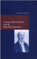 Cover of: Georg Friedrich Puchta und die "Begriffsjurisprudenz"