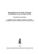 Cover of: Herrschaftspraxis und soziale Ordnungen im Mittelalter und in der fr uhen Neuzeit