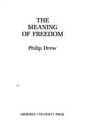 Cover of: Meaning of Freedom