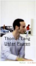 Cover of: Unter Paaren: Roman