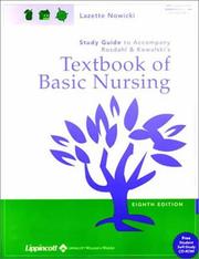 Cover of: Study Guide to Accompany Textbook of Basic Nursing by Caroline Bunker Rosdahl