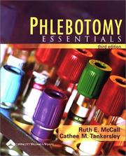 Cover of: Phlebotomy Essentials by Ruth E. McCall, Cathee M Tankersley