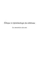 Cover of: Ethique et épistémologie du nihilisme: les meurtriers du sens