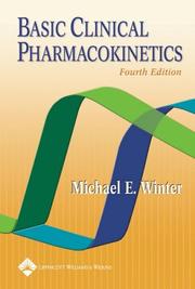 Cover of: Basic Clinical Pharmacokinetics by Michael E. Winter