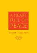 Cover of: A heart full of peace by Goldstein, Joseph