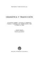 Cover of: Gramática y traducción