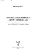 Cover of: Les campagnes napolitaines à la fin du Moyen Âge: mutations d'un paysage rural