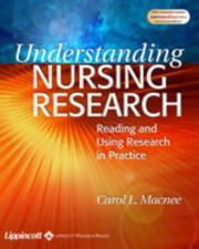Cover of: Understanding Nursing Research: Reading and Using Research in Practice