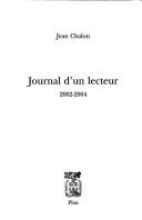 Cover of: Journal d'un lecteur: 2002-2004