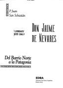 Don Jaime de Nevares by Juan San Sebastián